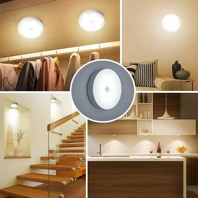 Motion Sensor Light for Home with USB Charging Wireless LED Night Light ( Pack of 2)